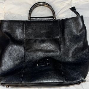 Metal Handle Patricia Nash /Briefcase Tote Black